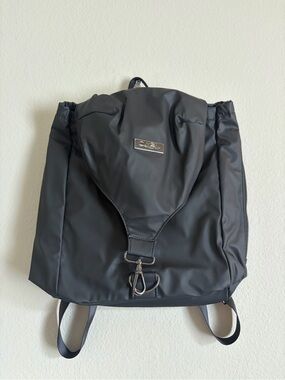Ashley Black Mini Backpack minimalist chic nylon